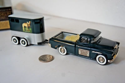 1/43 Brookin 55 Chev Cameo Blue Grass Farms Kentucky & Trailer - Изображение 1 из 4