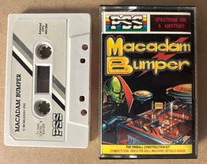 Sinclair ZX spectrum / Amstrad CPC game - MACADAM BUMPER - PSS - VGC - working! - Afbeelding 1 van 8