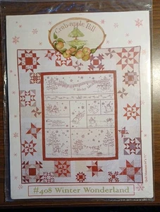 Crab Apple Hill, #408  "Winter Wonderland"  Quilt Pattern, 64 x 71" - Bild 1 von 2