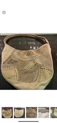 Mujer Abro Bolso de Hombro Cartera Bolso de Mano Cuero Genuino Foto 1 de 4