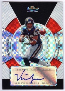 2005 Topps Finest Vincent Jackson XFractor Auto RC Autograph Rookie #100/250 - Bild 1 von 2