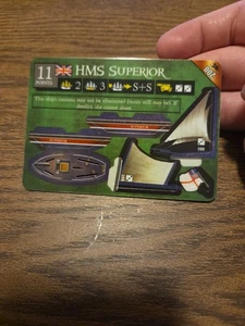 Wizkids Pirates of the South China Seas HMS Superior #200 Limited Edition - Picture 1 of 2