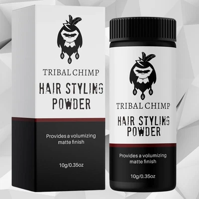 Polvo de cabello tribal chimpancé con volumen acabado mate - peinado y textura incoloros Foto 1 de 4