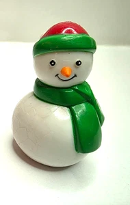 VINTAGE Mr. Christmas Santa's Ski Slope REPLACEMENT Stationary Snowman - Picture 1 of 3