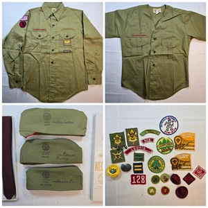 LOTTO toppe, cravatte, camicie e berretti boy scouts of America vintage anni 60 70 - Foto 1 di 20