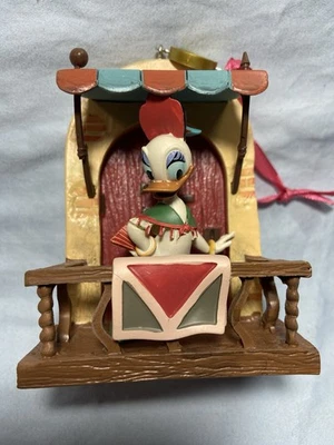 Disney Legacy Sketchbook Daisy Duck On Porch Celebrating 85 Years Ornament - Image 1 of 4
