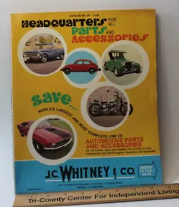 Vtg 1972 Catalog #301 J.C. Whitney & Co Parts Catalog - Picture 1 of 7