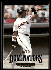 1993 Donruss 90er Dominators 2 Barry Bonds San Francisco Giants - Bild 1 von 2