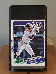 2023 PANINI DONRUSS BASEBALL ZAC VEEN RATED PROSPECT ROOKIE CARD #46  - Bild 1 von 2