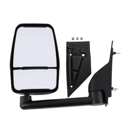 Driver Side Manual Tow Mirror For 03-17 Chevy Express GMC Savana 1500-3500 Van - Image 1 of 4