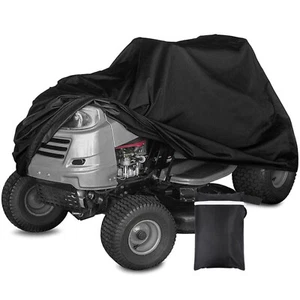 Waterproof Riding Lawn Mower Garden Tractor Cover Zero Turn Dust 55” 72” 82” US - Picture 1 of 20