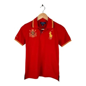 Kids POLO RALPH LAUREN Big Pony Polo Shirt Red Size S / 8 Years - Picture 1 of 12