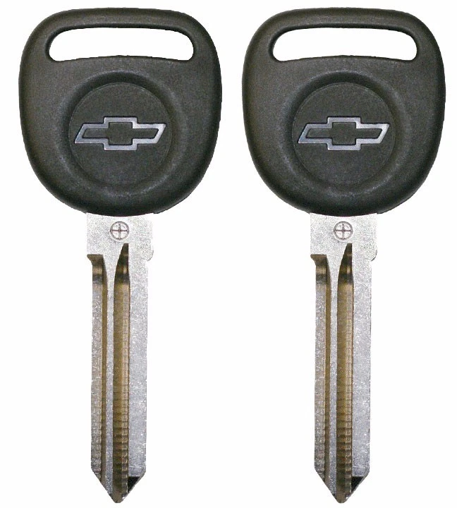2 Circle Plus Transponder Keys for Chevrolet Silverado Tahoe Traverse Equinox - Image 1 of 1