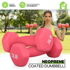 2er Set Easy Grip Training Hantel Fitness Übung Zuhause Fitnessstudio Arm Krafttraining - Bild 1 von 10