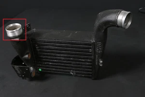 Intercooler Right 07L145806A Damaged Fan Audi RS6 4F - Picture 1 of 10