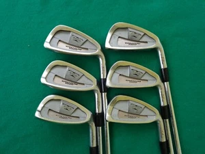 Mizuno T-Zoid T3 Titanium Iron Set 3-7 & PW Mens RH True Temper Steel Golf Clubs - Picture 1 of 8