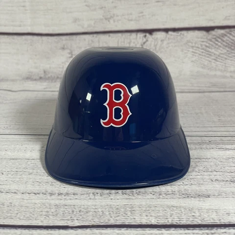 Boston Red Sox MLB Mini Souvenir Baseball Batting Helmet Hat Cap Plastic 5.5x3.5 Cover
