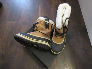 Sorel Youth Caribou Buff / Chamois Size 4 with Box - Picture 1 of 3