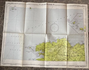 US Army Air Forces AAF Pilotage Chart December 1948 BREST France (229 C) Map - Picture 1 of 9