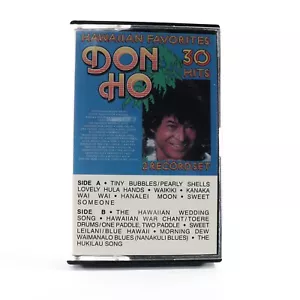Don Ho Hawaiian Favorites 30 Hits (Cassette Tape, 1979, Precision Canada) TESTED - Picture 1 of 6