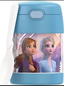Frozen Thermos Funtainer Kids 10 Ounce Insulated Food Jar w/ Spoon - Picture 1 of 5