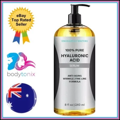 HYALURONIC ACID 100% Pure Anti Aging Hydrating Serum, Plumps Wrinkles Fine Lines - image 1 of 4