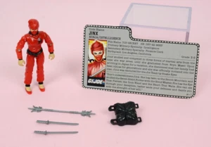 Figura de colección GI Joe Jinx (v1) Hasbro ARAH 1987 completa - Imagen 1 de 9
