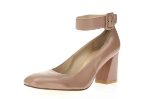 Stuart Weitzman 250294 Womens Clara Leather Pump Taupe Dark Pink Size 5.5 Medium - Picture 1 of 5