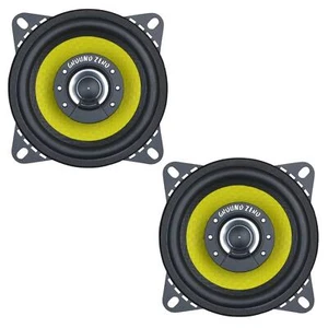 Ground Zero Titanium GZTF 4.0X 4 Inch 2 Way Car Van Coaxial Door Speaker 70w RMS - Picture 1 of 5