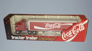 1994 ERTL 1/64 Die-cast Coca-Cola Coke Cabover Kenworth Semi Tractor Trailer - Picture 1 of 6