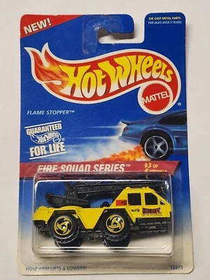 1995 hot wheels fire squad series #3 - new in pkg - Image 1 of 3