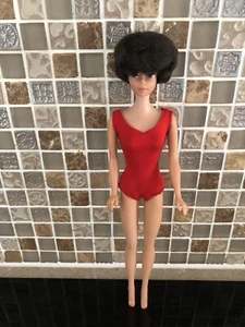 Vintage Barbie Puppe dunkelbraun/schwarz Blasenschnitt - 1960er - Top Zustand - Bild 1 von 13