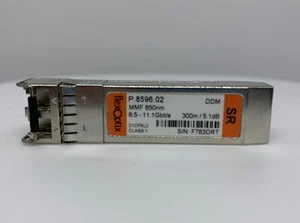TRANSCEPTOR SR probado FLEXOPTIX P.8596.02 DDM MMF 850nm 11.1Gbit/s 300m/5.1dB - Imagen 1 de 4