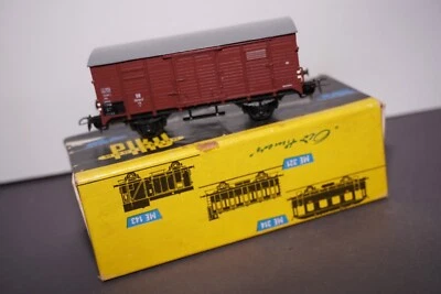 RF19] PIKO H0 54/5260/5/79 Covered Freight Car Mint Boxed - Image 1 of 4