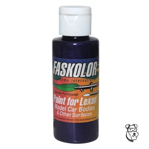 FASKOLOR #40152 PEARLESCENT PURPLE Airbrush Paint RC Body Car Truck - PARMA - Picture 1 of 1