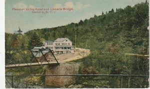 Glenerie NY Pleasant Valley Hotel & Glenerie Bridge 1911 - Foto 1 di 2