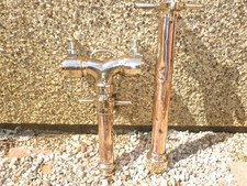 ANTIQUE BRASS MERYWEATHER FIRE HYDRANT STANDPIPE 