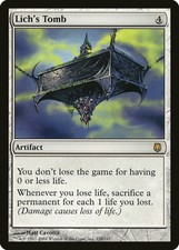 Lich's Tomb Darksteel NM Artifact Rare MAGIC THE GATHERING MTG CARD ABUGames