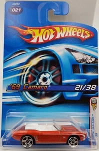 '69 CAMARO Metallic Red 2006 Hot Wheels #21 First Edition Mattel - Bild 1 von 7