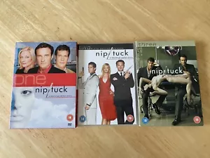 Nip Tuck Season 1-3 DVD Boxset Bundle Job Lot Cert 18 Region 2 - Picture 1 of 5