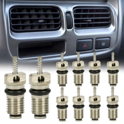 10Pcs AC R134A Valve Core Automotive Car Air Conditioning Cores Needles Repair - Image 1 of 4