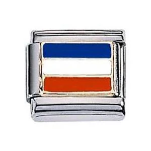 Genuine Zoppini Charm Jugoslavia Flag (C1BSB_1S00) - Picture 1 of 1