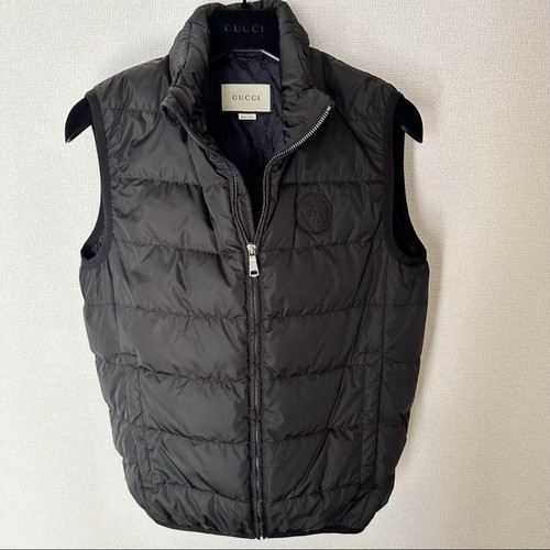 GUCCI Giubbotto piumino uomo nero taglia 50 ottimo usa conpuccio cappucc puffer 