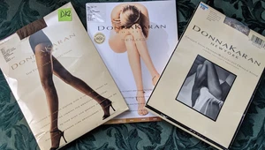Vintage Stockings 3pr Pantyhose Nylons Donna Karan Medium A19 270 #DK2 - Picture 1 of 6