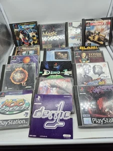 LOTTO 16 GIOCHI PS1 RARI NBA JAM TE DEMO ONE TEKKEN 3 ISS + METALGEAR SOLID DEMO - Foto 1 di 19
