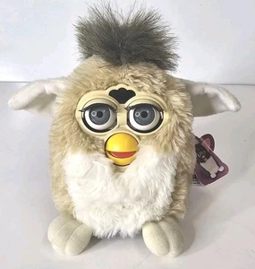Modelo Furby 70-800 1998 de colección ojos blancos y azules tostados - funciona sin caja - Imagen 1 de 9