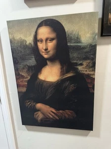 Neu mit Etikett IKEA PJATTERYD Mona Lisa Leinwandbild - Bild 1 von 9