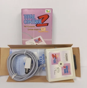 EMS Total Control 2 Playstation Controller Adapter für Dreamcast - FF, CIB! - Bild 1 von 14
