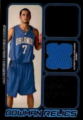 2006-07 Bowman JJ Redick Relics Rookie RC #BR-JJR Magic - Image 1 of 2