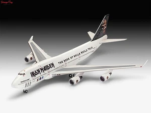 Revell Boeing 747-400 Iron Maiden Ed Force One (1:144 Scale) Model Kit - Picture 1 of 1